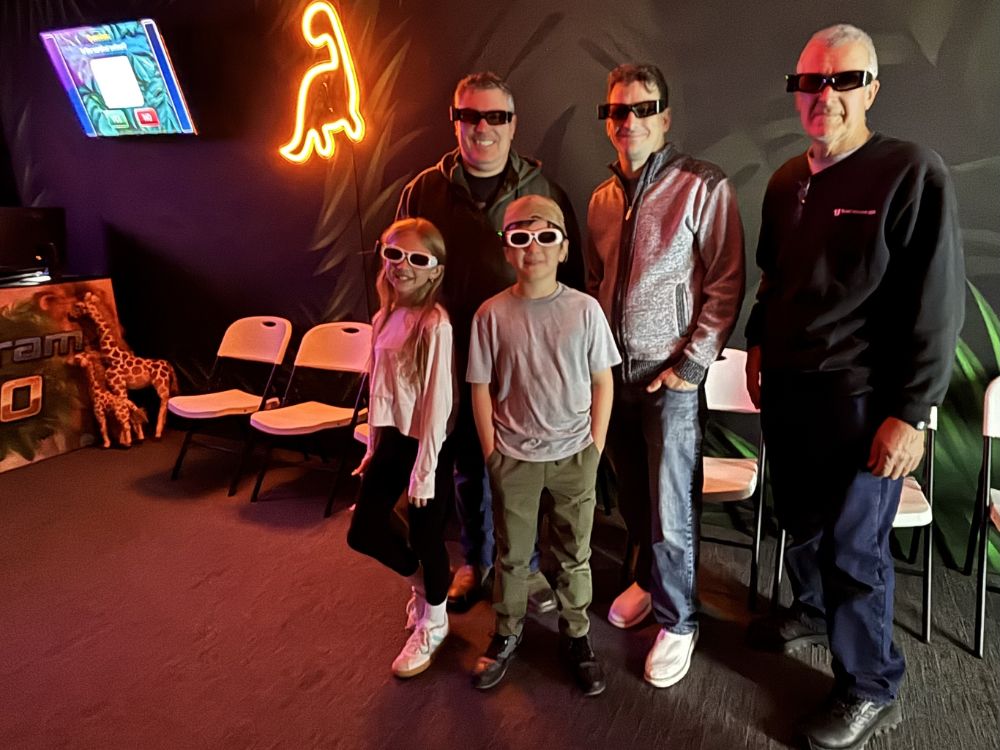 Birthday party at Hologram Zoo in Easton, PA